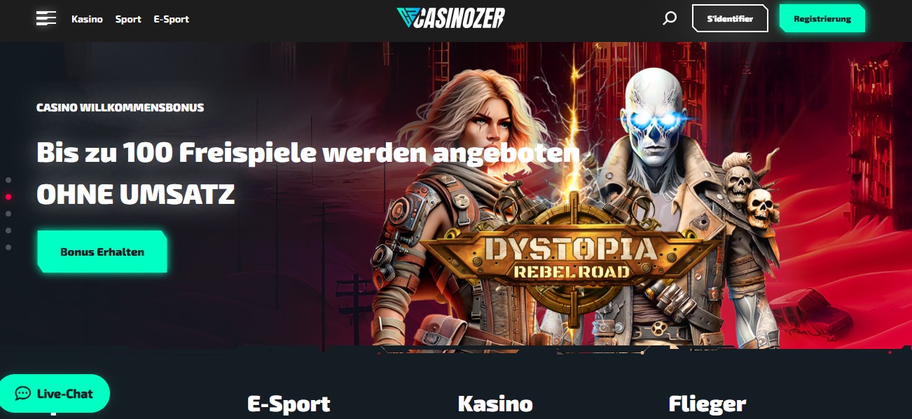 casinozer site
