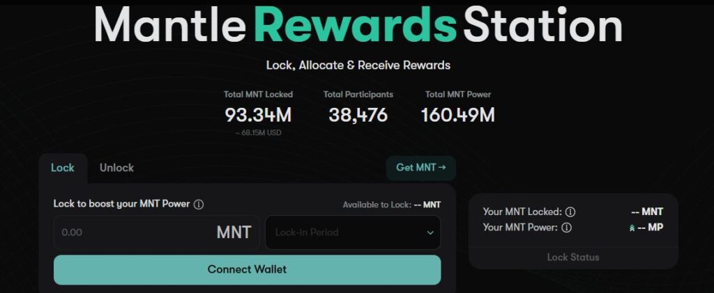 liquidez o el staking de MNT mantle