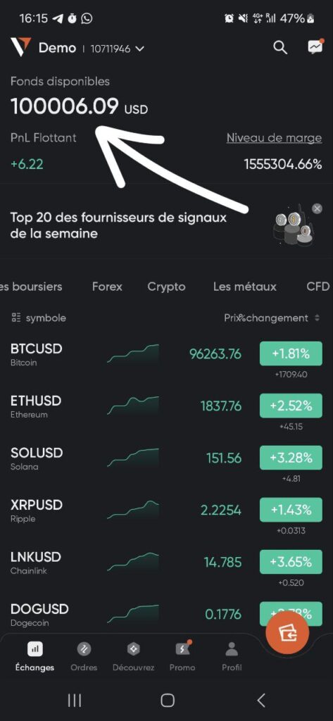 cuenta demo trading cfd