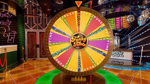 el juego de casino en vivo Funky Time
