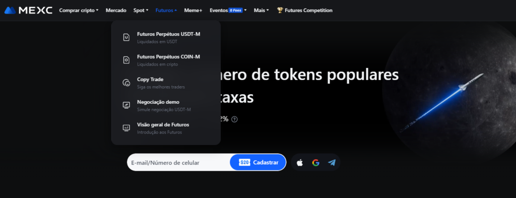 MEXC FUTURES perpetuos