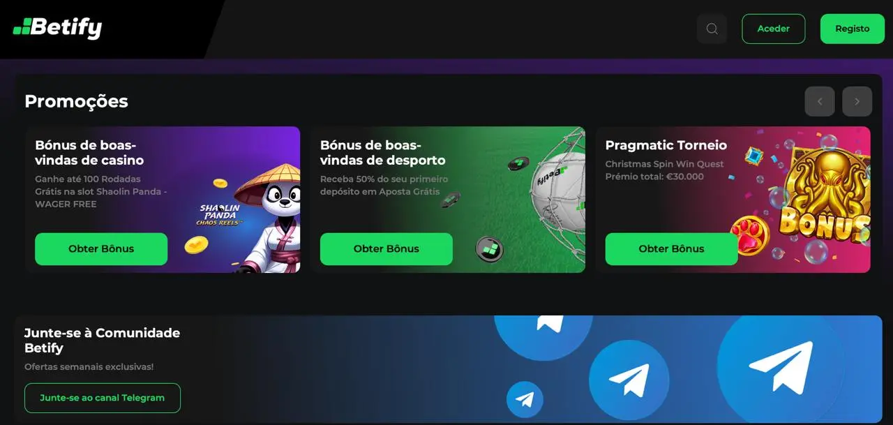 betify jogos bonus
