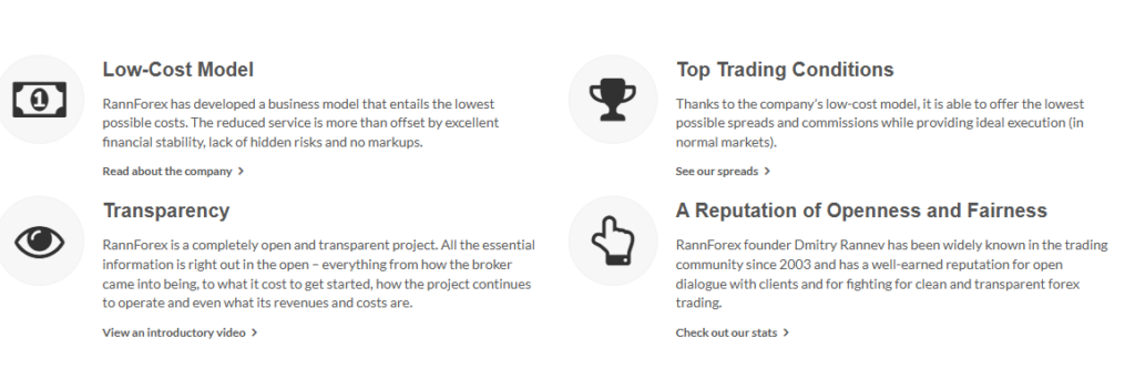 vantagens da Corretora RannForex