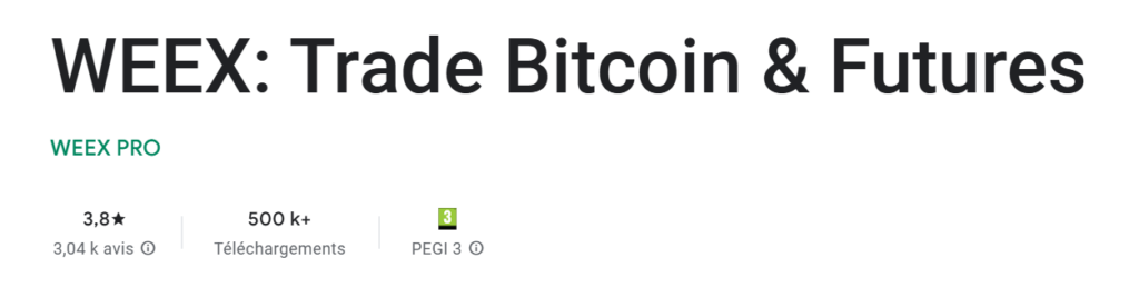 As opiniões sobre a Weex