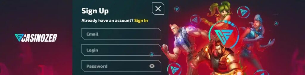 registar casino casinozer