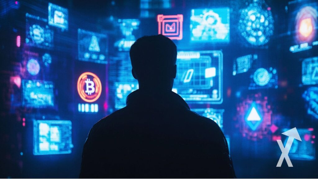 homme devant multiples payements