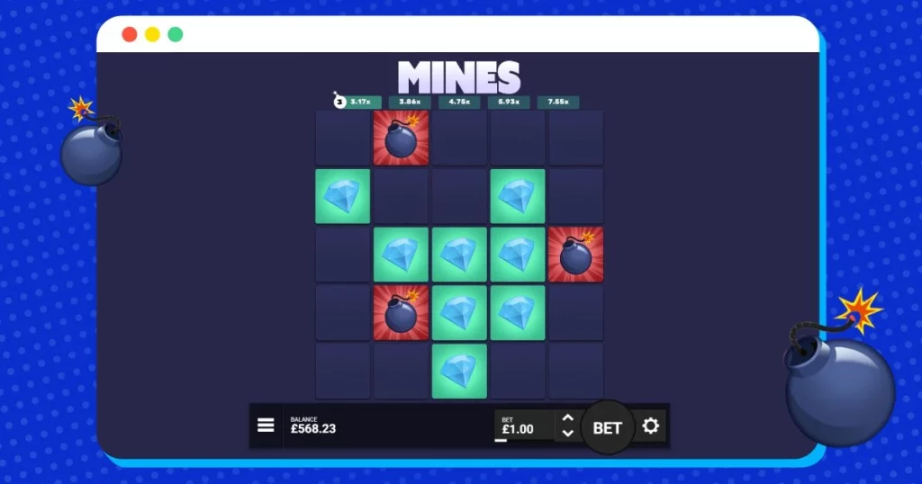 Jogo de Mines Casino : Como funciona