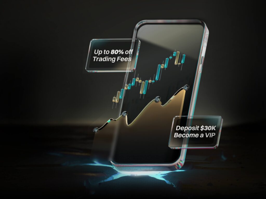 Um smartphone e bitget