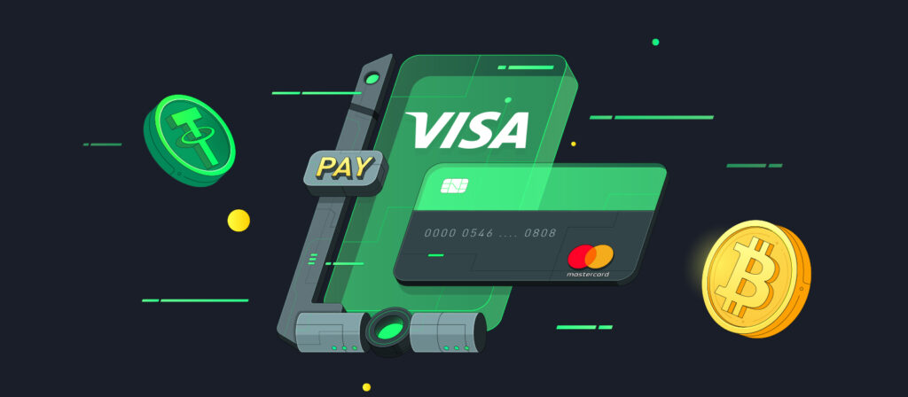 Cartões crypto USDT Bitcoin