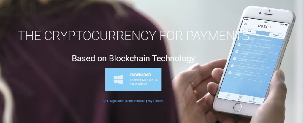 litecoin crypto pagamento