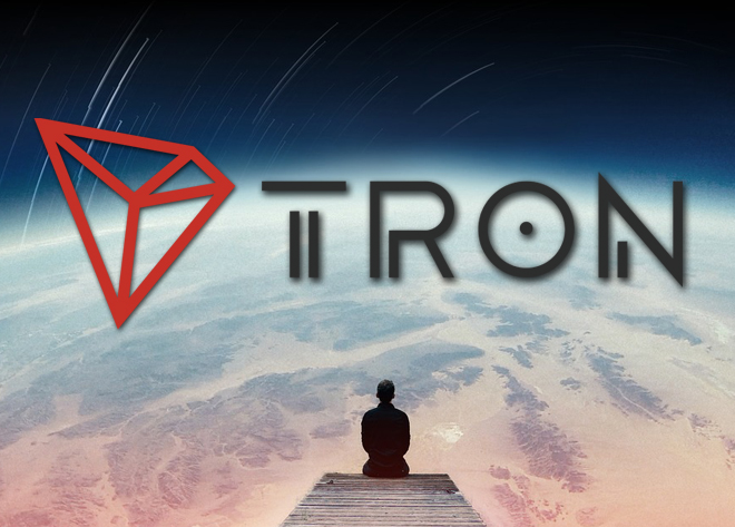 tron no espaço trx