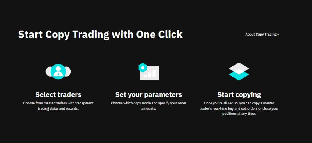 Copy trading BitMart