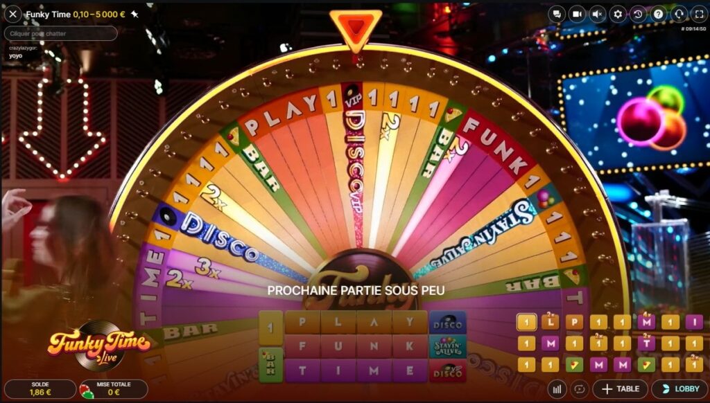 resultado da roda funky time