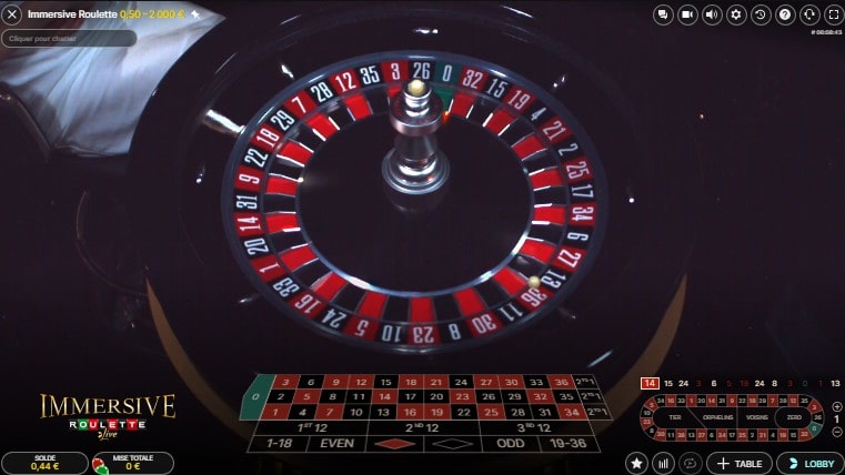 ralenti immersive roulette