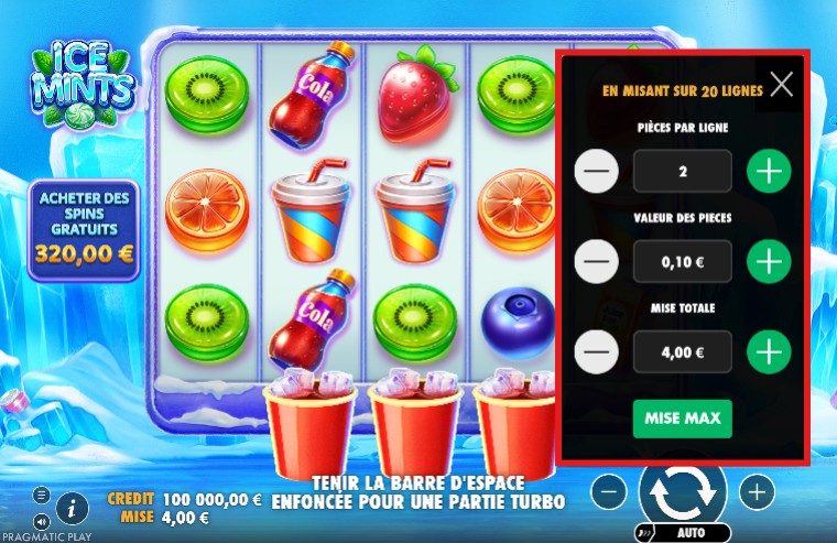 apostar em Ice Mints casino